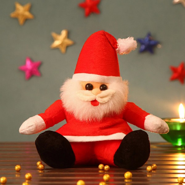 Grabadeal Cute Christmas Santa Claus Doll Stuffed Soft Toy
